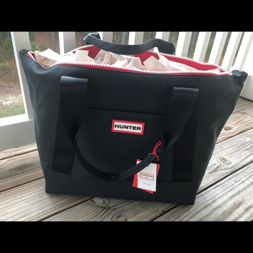Hunter over sized tote black